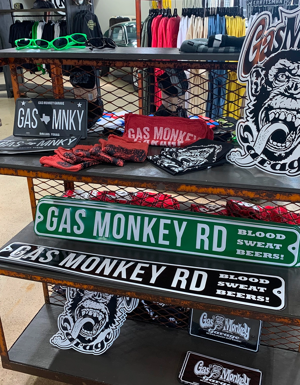 Accelerate promo and apparel items